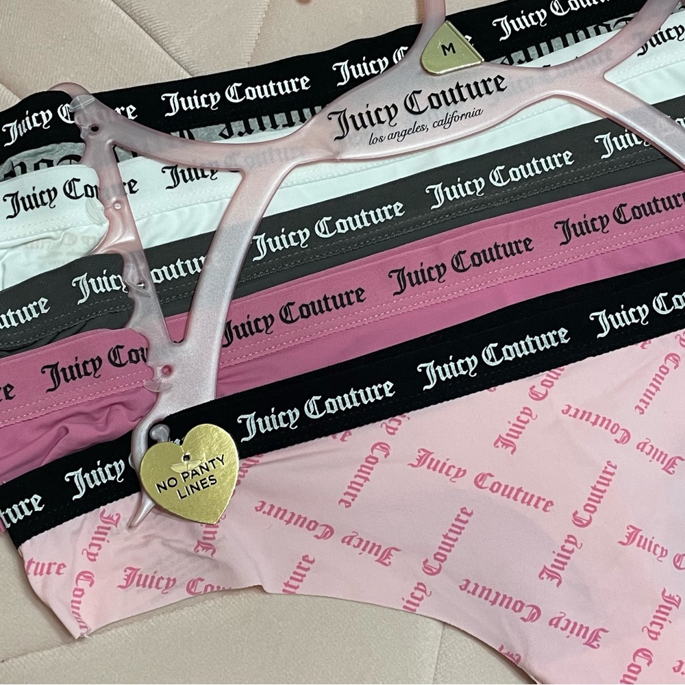 Juicy Couture 5pk Thongs Medium
